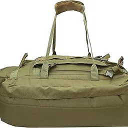 azad 150 Litter Army Duffel Bag with Multi Pocket and Spacious Main Compartment (Khaki Green)-picture-38