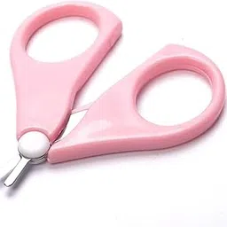 UNIVERSAL BUYER New Born Baby Safety Nail Scissors with Circular Cutter Head (Pink)-picture-18