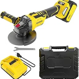 SAURAN 20V Brushless Cordless Angle Grinder Li-ion Battery-image-78