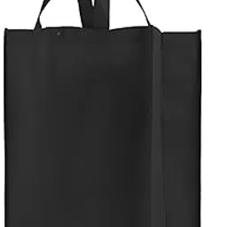 Simply Green Solutions Reusable Grocery Tote Bag Large 10 Pack - Black-picture-47