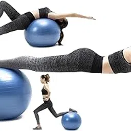 BBD kitchen shop Gym Ball for Exercise Anti Burst Exercise Ball with Foot Pump for Workout Yoga Ball for Women an d Men Swiss Ball for Balance Stability Training, Birthing Pregna MALTCOLR-picture-56