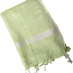Linen Cotton Chanderi Pure Quality Solid Soft Plain Dupatta Summer Season Special Chunni For Womens and Girls Full length 2.30m widths 75cm-image-77