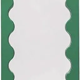 MERISHOPP Tabletop Makeup Mirror Vanity Table Mirror for Bedroom Bathroom Vanity Table Green-image-79