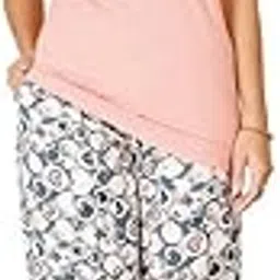 bodycare Women's Cotton Printed T-Shirt and Payjama Set | Soft & Breathable Nightwear | Short Sleeves | Loungewear Co-Ord Set BSLS15016-picture-48