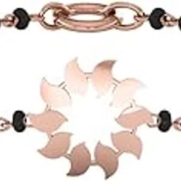 dishis 14K/18K/22k Yellow/White/Rose Gold Bracelet for Men and Women-picture-37