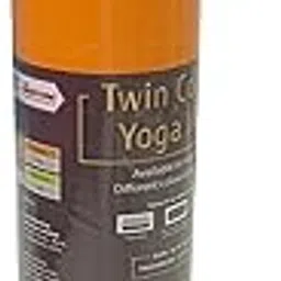 Yoga Mat with Strap (Twin Color) For Men, Women, Kids with Cover Bag | Anti-Slip Extra Thick, Long & Wide Exercise Sports Mat For Workout, Fitness, Yoga, Gym, Home & Pilate (5 mm,Twin- Orange And Grey)-image-6