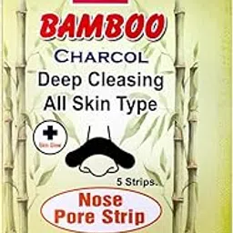 Miss Me Bamboo Charcoal Nose Pore Strips | Deep Cleansing Blackhead Remover for Nose | Removes Dirt & Oil | Unclogs Pores | Suitable for All Skin Types | 5 Strips-picture-24