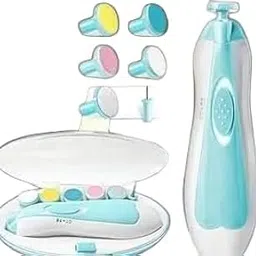 Baby Electric Nail Trimmer for Baby Nail Cutter for New Born Baby with 6 Grinding Heads Automatic Set Safe Nail Trimmer Kit for Kids Toddler Toes and Fingernails(Multicolor KIT) Nil Exporttanza-P3963-picture-20