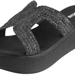 Women Wedge Heel Fashion Slip-on Sandal-image-87