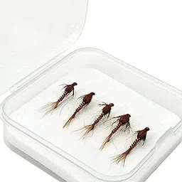 ATORSE 5X Fly Fishing Lures Portable Tools Artificial Lures for Outdoor River Gifts-image-32