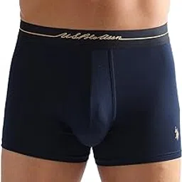 U.S. POLO ASSN. Mens PT004 Anti Microbial Soft Stretch Premium Lyocell Underwear Trunk -Pack of 1-image-88