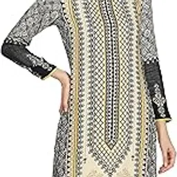 biba Women Viscose Straight Printed Kurta image 1