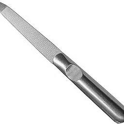 MR.THINDZ® 1 Pack Stainless Steel Double-sided Nail File Metal Non-slip Foot Care Device Professional Grinding and Smooth Nails, Toenail, Nail Care (Silver)-picture-21