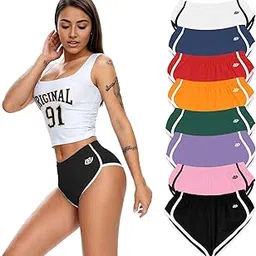 Panty for Women Ladies, Girls Bikini,Underwear Soft Comfortable Breathable Antibacterial Cotton Hipster Panties, Boxer Brief (Combo Pack)-image-32