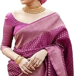 avantika fashion Women's Kanjivaram Soft Silk Banarasi Sarees With Blouse Piece For Women-picture-34