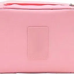 Delavala Nylon Zipper New Portable Double Layer Ladies Cosmetic Bag Function Waterproof Travel Bag-picture-34