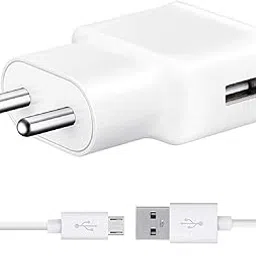Ultra Fast Charger for Samsung Galaxy M01 Core/M 01 Core Original Adapter Like Wall Mobile Android USB Charger with 1 Meter Micro USB Charging Data Cable (White)-picture-32