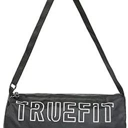 EVERSE Basic Gym Duffle Bag Waterproof Sports Duffel Bags Travel Fitness Bag for Men & Women (Black)-picture-13