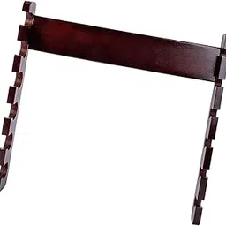 LICHTS Fishing Rod Rack Wall Mount Fishing Pole Holder Wood for Home Basement Store-picture-47