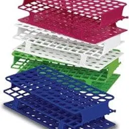 Full-Size Test Tube Racks 13mm 72 Place (Blue) [ 1 Ea.]-picture-17
