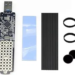Pi+® (PiPlus®) M.2 to USB Adapter M.2 NVME/NGFF Hard Drive USB3.1 Gen2 10Gbps PCI-E Converter Reader M Key & B+M Key Support UASP for 2280 2260 2242 2230 SSD (M.2 NVME&NGFF)-picture-16