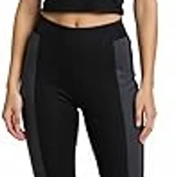 kgn hub Women's High Waist Gym Pants, Squat-Proof Yoga Leggings, Ankle Length, Slim Fit-picture-45
