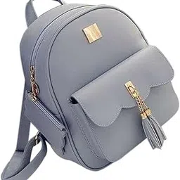 evolic fashionhawk GIRL'S LATEST TRENDY SMALL BROWN BAGACK WITH SMALL POUCH FOR CASUAL & TRAVELLING 4 L Backpack (bag165)-picture-34