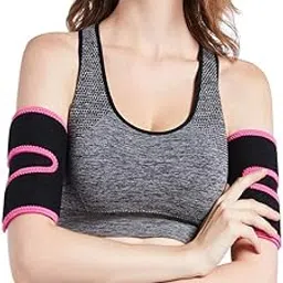 sweet sweat waist trimmer Sweet Sweat Arm Trimmers for Women Pair Sauna Sweat Arm Shaper Bands-picture-35
