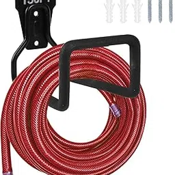 Garden Hose Hanger, Heavy Duty Wall Mounted Watering Hose Holders, Portable Irrigation Hose Hanger, Garden Pipe Holder Hook And Also Multi Purpose Use (Hose Hanger)-picture-23