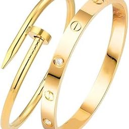 meenaz bracelet for Women Evil Eye Bangles for women Anti Tarnish Stylish Adjustable Bracelet for girls Rose gold Kada for Women Accessories Jewellery for Women Girls friendship rakhi gift for sister-picture-4