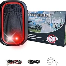 Rodent Repellent for Car Engines buzzkick 3 in 1 Ultrasonic Pest Repeller Mouse for Outside Rat Deterrent Outdoor Indoor Electronic Mouse Repellent Devices Keeping Rodents Out of Car House-picture-13