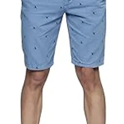 the indian garage co Men Slim Fit Solid Mid-Rise Chino Shorts-picture-34