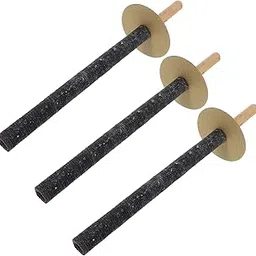 Toddmomy 3pcs Outdoor Event Wooden Handheld Fire Torch for Garden for Backyard Patio and Camping Gatherings Portable and Easy to Use-image-45