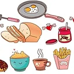 Kitchen Wall Stickers Decal Art Murals Indoor Home Dining Room PVC Wallpaper-picture-28