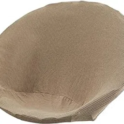 Merishopp Saucer Chair Cover Furniture Protection Seat Protector for Dining Room Hotel Khaki|1 Round Saucer Chair Cover(NOT Include Chair)| Slipcovers-picture-27