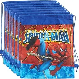 Asera 12 Pcs Cartoon Character Boys Dori Haversack Bag Gift Bags for Birthday Return Gifts Kids Theme Party-picture-52