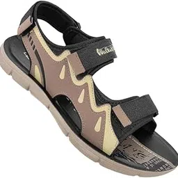 walkaroo Men's Wgr58002-gents Sandal image 1