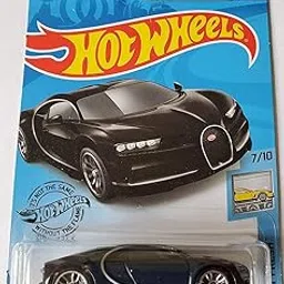 Hot Wheels 2020 Factory Fresh '16 Bugatti Chiron, Black 89/250, Youth-image-56