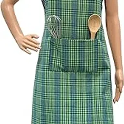 PIXEL HOME DECOR Cotton Apron with Front Center Pocket with End-picture-15