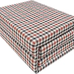 Compact 3 Fold Mattress for a Single Bed – Convertible Mattress 6 * 3-Foot Single EPE Foam. (Multicolor)-picture-14