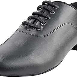 Men's Perseus Ballroom Waltz Salsa Latin Tango Swing Social Dance Shoes-image-2