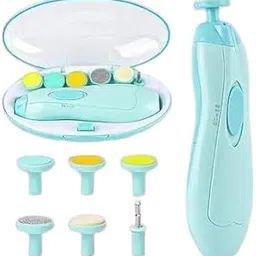 Baby Electric Nail Trimmer for Baby Nail Cutter for New Born Baby with 6 Grinding Heads Automatic Set Safe Nail Trimmer Kit for Kids Toddler Toes and FingernailsNIL Exporttanza-P3982-image-92