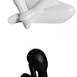 CALANDIS 2pcs Nordic Thinker Figurine Candle Holder Sculpture Ornament Decor Office | Figurines-image-19