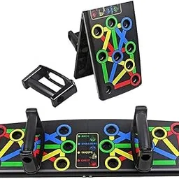 Pushup Board for Men |15 In 1 Push Up Board for Men, Pushup Bars, Push Up Board Game, Push up Stand | Chest workout equipment For Men & Women | Push Up Bar For Home Gym-picture-65