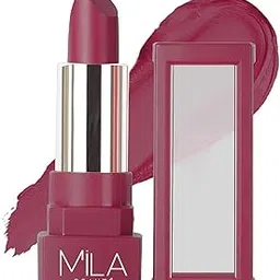 MILA BEAUTÉ Matte Lipstick | Highly Pigmented & Lightweight Formula | Matte Finish | Gives Full Coverage | Shade --image-22