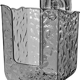 Suction Cup Wipes Holder, Wall Mounted Wet Wipe Dispenser with Suction Cup Easy to Installation Versatile Use Storage Case in Kitchen and Bathroom, grey-image-9
