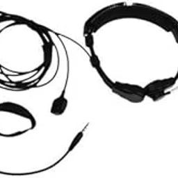 MERISHOPP 2X3.5Mm Throat Viberate Mic Adjustable Neckband Headphone for Phones/Gaming|Cell Phones & Accessories | Cell Phone Accessories | Headsets-picture-30