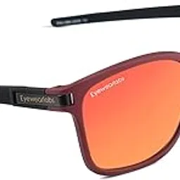 eyewearlabs OKNO | Polarized Full Rim Square Branded Stylish Sunglasses For Men & Women | 100% UV Protection Shades | Cricket Sports Cycling Driving | Medium | Moto X2-picture-10