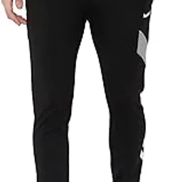 hummel Toss Solid Regular fit Polyester Trackpants for Men with Zipper Pockets Comfortable Breathable Fabric Stretchable for Everyday Use Ideal for Yoga Training Gym Running or Performance-picture-47