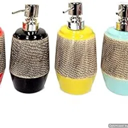skywalk High Grade Ceramic Liquid Soap Dispenser for Bathroom/Kitchen use (1 pc)-picture-59